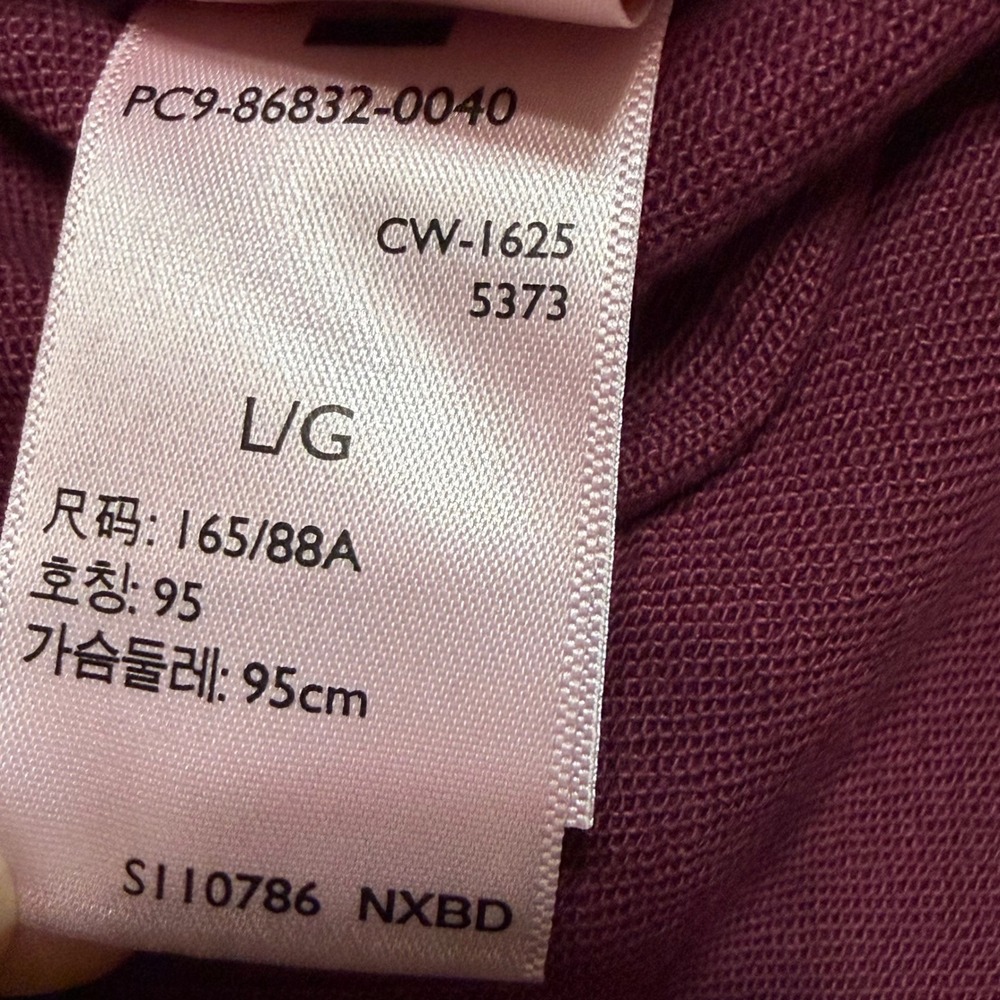Levis Womens Western Snap Front Shirt Burgundy Cotton Long Sleeve 86832-0040 L - Picture 7 of 8